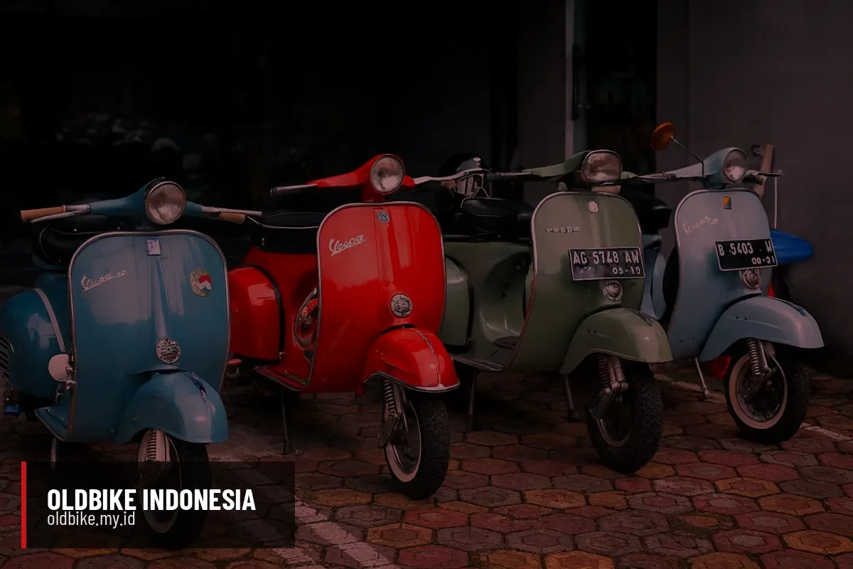 Vespa di Indonesia: Dari Hadiah Pahlawan Kongo sampai Matic Kekinian